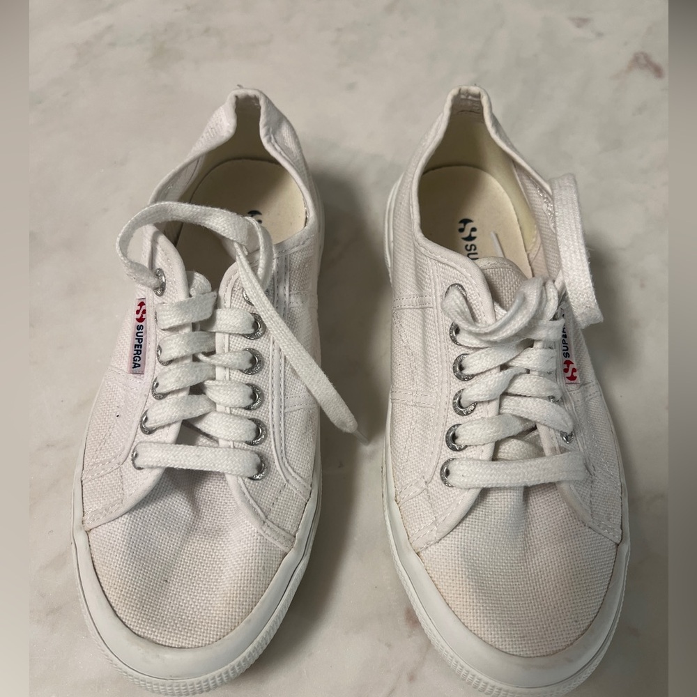 SUPERGA Canvas Shoes for Women-White-39